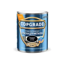Краска Topgrade гладкая RAL9005 черная 0.75л 50036363 /Россия/