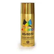 Краска Monarca акриловая аэрозольная Металлик Яркое Золото 400мл/270г код.02_0235483 /Россия/
