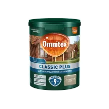 Пропитка для дерева OMNITEX Universal 2в1 Сканди серый 0.9л 50035537 /Россия/