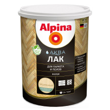 Лак акриловый водно-дисперсионный Alpina Аква Лак для паркета и полов шелковисто-матовый 0.9 л/0.90 кг арт 948106709 /Беларусь/ Лак акриловый водно-дисперсионный Alpina Аква Лак для паркета и полов шелковисто-матовый 0.9 л/0.90 кг арт 948106709 /Беларусь/