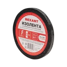 Лента клейкая изоляционная х/б черная 18мм*10м арт.49-5-102 /Китай/