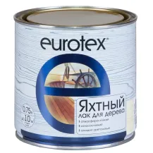 Лак яхтный Eurotex уретан-алкидный Рогнеда глянцевый 0.75л код.02_0150802 /Россия/ Лак яхтный Eurotex уретан-алкидный Рогнеда глянцевый 0.75л код.02_0150802 /Россия/