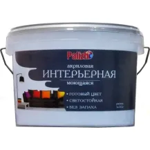 Краска акриловая интерьерная Имбирь моющаяся PALIZH 3.7 кг /Россия/ Краска акриловая интерьерная Имбирь моющаяся PALIZH 3.7 кг /Россия/