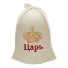 Шапка для бани Царь Бацькина баня /Россия/