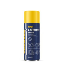 Смазка литиевая аэрозоль MANNOL LITHIUM Spray 9881 400мл /Литва/ Смазка литиевая аэрозоль MANNOL LITHIUM Spray 9881 400мл /Литва/