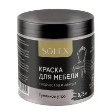 Краска для мебели SOLEX Туманное небо 0.75 кг /Россия/