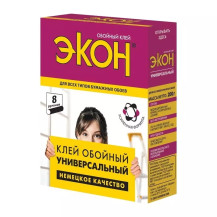 Клей обойный Экон Универсальный 200г /Россия/ Клей обойный Экон Универсальный 200г /Россия/