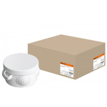 Коробка распределительная TDM о/п D65*40мм крышка IP54 4вх SQ1401-0501 /Китай/ Коробка распределительная TDM о/п D65*40мм крышка IP54 4вх SQ1401-0501 /Китай/
