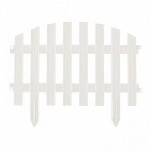 Забор декоративный Винтаж 28*300см белый Palisad арт.65011 /Россия/