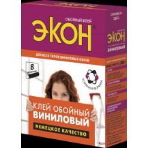 Клей обойный Экон Виниловый 200г /Россия/ Клей обойный Экон Виниловый 200г /Россия/