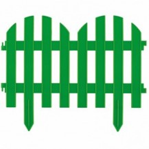 Забор декоративный Романтика 28*300см зеленый Palisad арт.65022 /Россия/ Забор декоративный Романтика 28*300см зеленый Palisad арт.65022 /Россия/