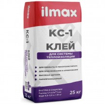 Состав Илмакс КС-1 клеевой полимерминеральный 25кг /Беларусь/ Состав Илмакс КС-1 клеевой полимерминеральный 25кг /Беларусь/