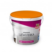 Шпатлевка акриловая для наружных работ (1.6 кг) OLECOLOR /Россия/ Шпатлевка акриловая для наружных работ (1.6 кг) OLECOLOR /Россия/