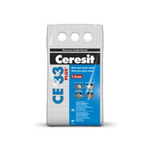 Фуга Ceresit СЕ33 серебряно-серая №4 2кг /Беларусь/