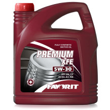 Масло МОТОРНОЕ синтетическое универсальное всесезонное 5л FAVORIT Premium XFE 5W-30 API SN/CF /Беларусь/ Масло МОТОРНОЕ синтетическое универсальное всесезонное 5л FAVORIT Premium XFE 5W-30 API SN/CF /Беларусь/