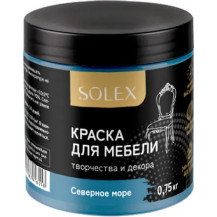 Краска для мебели SOLEX Северное Море 0.75 кг /Россия/